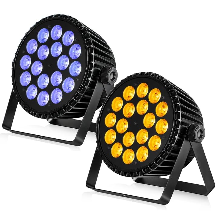 Amazon.com: Betopper 18x18W RGBLAUV LED Stage Par Lights for Stage